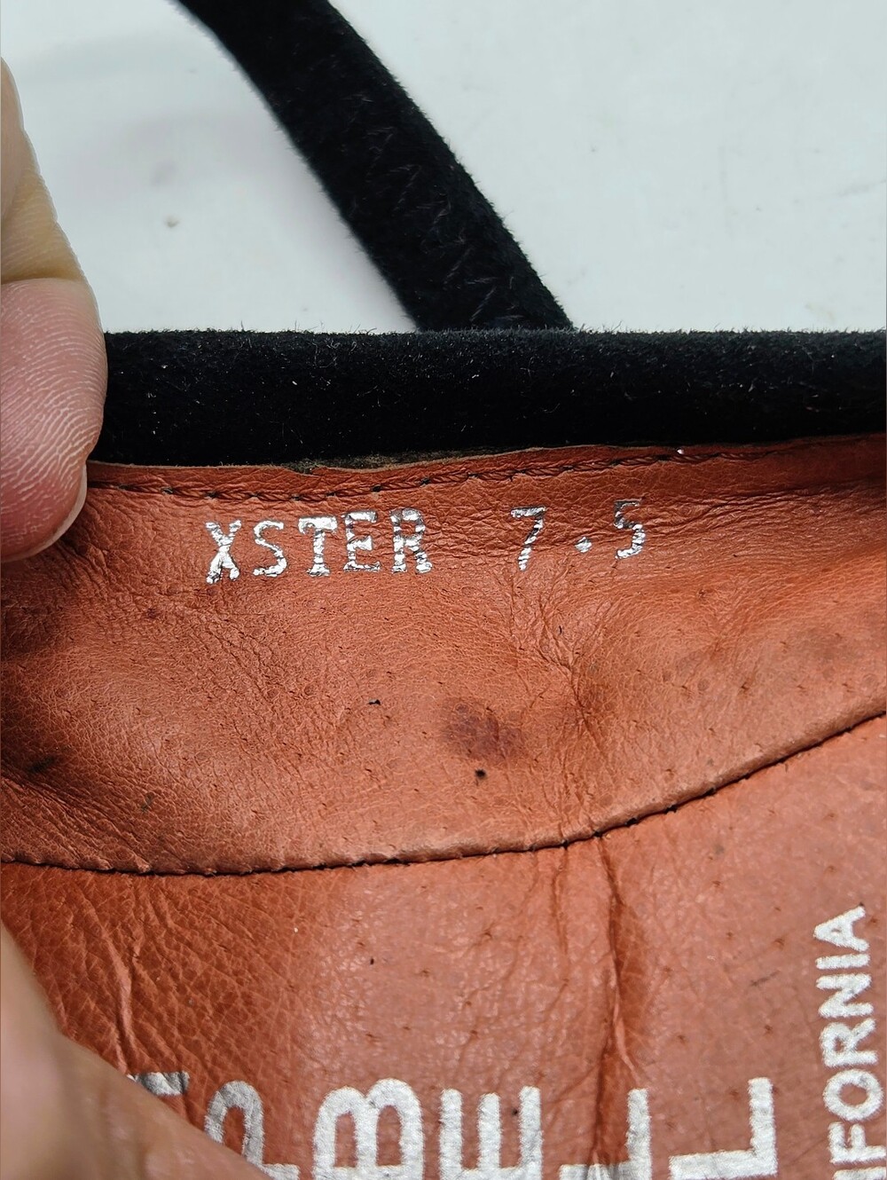 Jeffrey Campbell XSTER Black Suede Ballet Flats Cross Strap Mary Jane Womens 7.5 - Picture 13 of 16